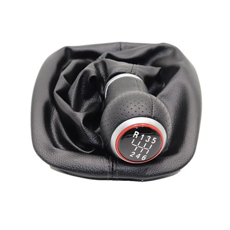 5 / 6 Växlad Bil Växelspaksknopp Med A3-knopp 12mm För VW Passat B5 B5.5 1998-2004 B5 FL (00-05) 3B B5 3B2 3B5 1996-2000-6 HS-020 svart linje