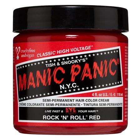 Manic Panic Classic Cream Rock n Roll Red 118ml
