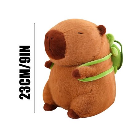 Plysjlegetøj Capybara Plysdocka Sød Pude Gave Kreative, sjove, grimme og søde dukker.