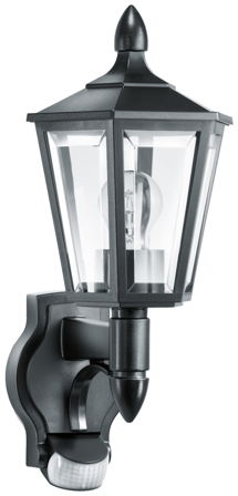 Steinel 617813 Väggarmatur 60W, sensor, L15, IP44 Svart, Belysning