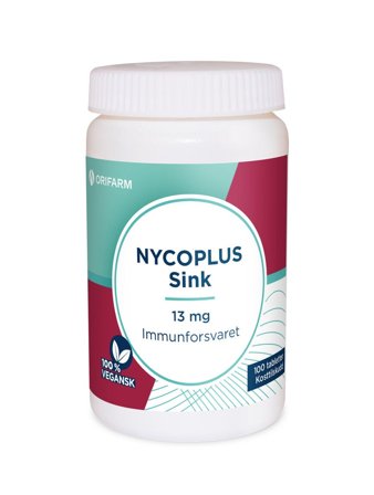Nycoplus Sink 13 mg tabletter 100 stk