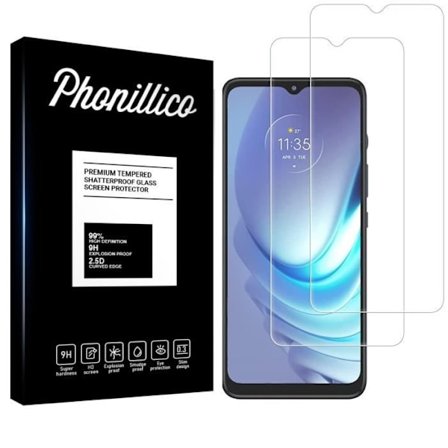Näyttösuoja - Phonillico - Motorola G50 - 2 kpl - Karkaistu lasi - Naarmunkestävä