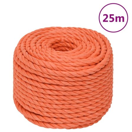 vidaXL Rep orange 20 mm 25 m polypropylen