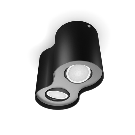 Philips Hue Pillar 929003811401 Spotlight Svart, Belysning