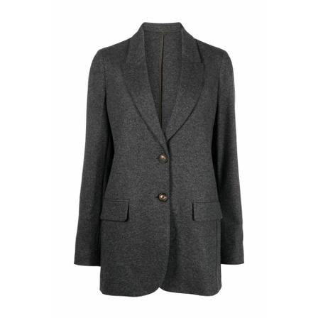 Brunello Cucinelli, Jacket Bruin, Dames, Maat:S