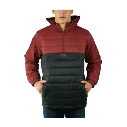 Vans, MN Carlton Puffer Jacket Rood, Heren, Maat:L,nylon