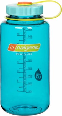 Nalgene 909ml Wide Mouth Sustain flasks Blue OneSize