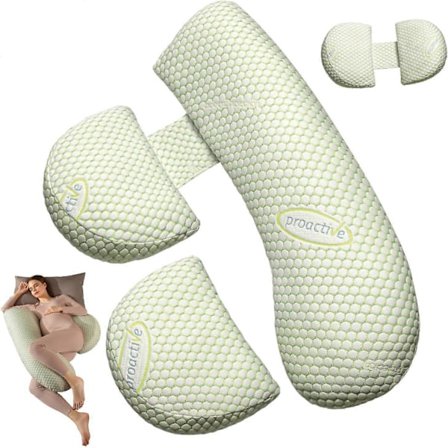 Graviditetsputer for soving, Mammakpute for gravide kvinner, Støtte for rygg, ben, mage, hofter for gravide kvinner (FMY)