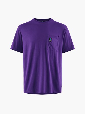 Klättermusen Runa Pocket SS Tee Men's's - Purple - Men's - XS