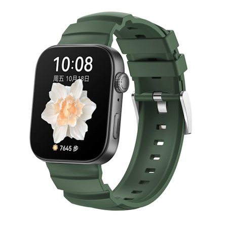 Armband för Huawei Watch Fit 4/fit 4 Pro/fit 3 (mörkgrön)