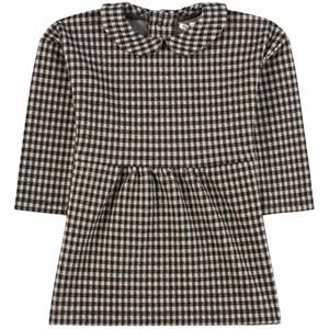 Sproet and Sprout Black Block Check Dress 8 years - Dresses - 8 years - Black - Mädchen