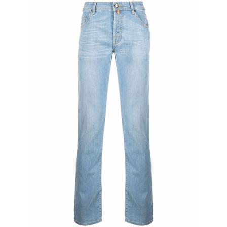 Jacob Cohën, Slim FIT Nick Jeans Blauw, Heren, Maat:W34