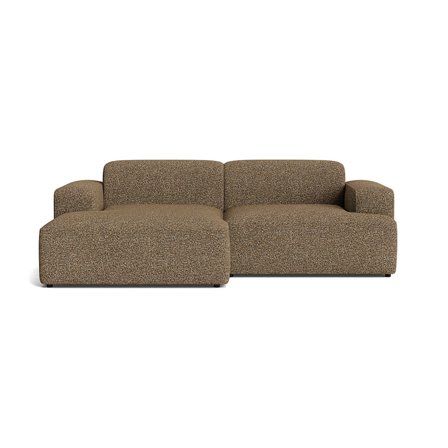 Madrid chaiselong sofa, venstrevendt - Adventure Grøn Orange - 240x101x73 - Sofa, chaiselong