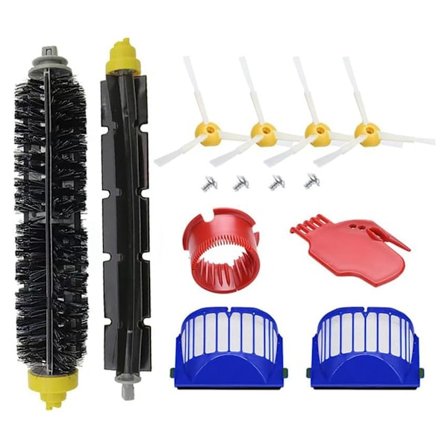 Udskiftningssæt til iRobot Roomba 600 Serien 694 676 675 692 600 & 500 Serien 595 585 564 Støvsugerrobot