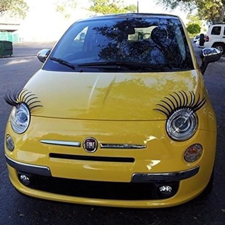 Sexy buede øyenvippe-extensions for biler - kompatibel med alle merker X 2MKK34