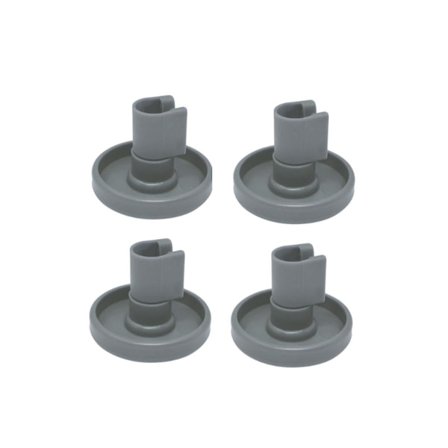 4 stk Oppvaskmaskin Hjul Nedre Kurvhjul, Passer Private Oppvaskmaskin Nedre Kurvhjul 40mm