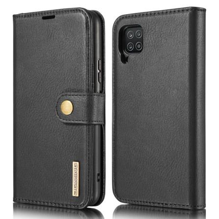 Dg.ming Magnetskal/plånbok "2 I 1" Samsung A22 4g - Svart Svart