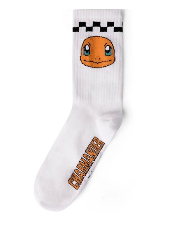 name it Nkmjanaka Pokemon Sock Sky - White - 37-39