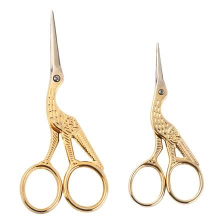 Broderisakser, Storkesakser for sying, håndverk, kunstverk