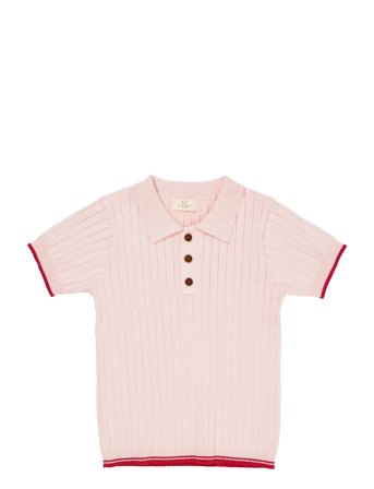 Copenhagen Colors | Rib Knitted Polo | 110