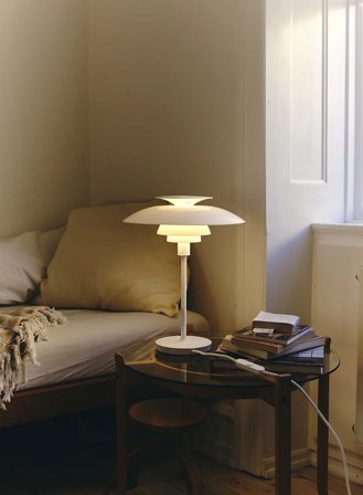 PH 80 bordlampe H41 - hvit/hvit