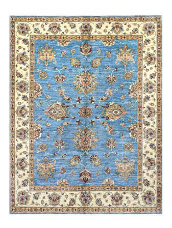 Hand Knotted Ziegler Rug 153X196