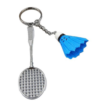 2 stk. Nøgleringe Badminton Vedhæng Dekorationer Tredimensionel Nøglering Til Souvenirpræmier