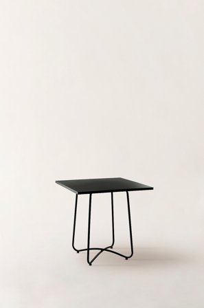 Jotex - Bord 74x74 Cm Svart matt svart - ANTIBES - Kjøp Hagebord hos Jotex