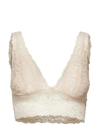 Nicole Top Lingerie Bras & Tops Soft Bras Tank Top Bras Creme Missya