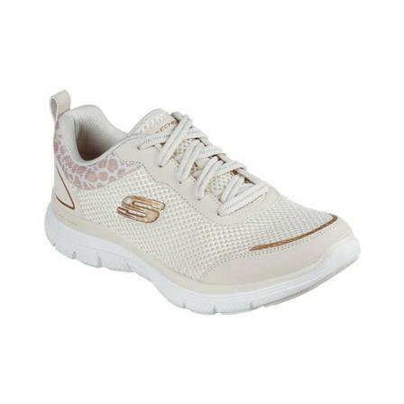 Skechers - Sneakers - Beige - Dam - Storlek: 41 Eu, Dam, Storlek: 41 EU