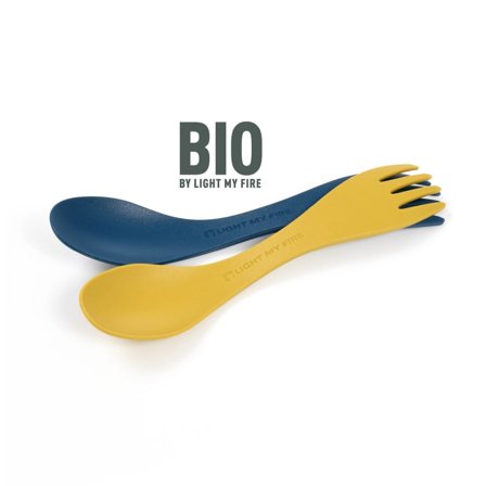 Light My Fire Spork Little Bio 2-pack eating utensils Multi-colored OneSize