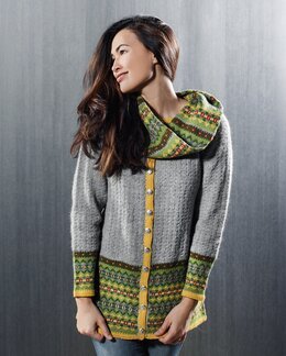 Strikkeoppskrift Jakke - Du Store Alpakka