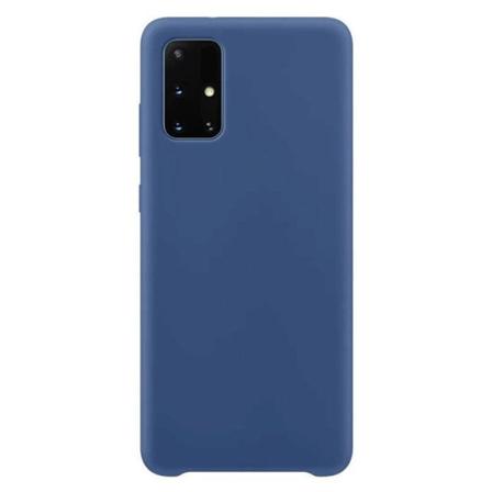 Silikonipehmeä joustava kansi Galaxy A72 - tummansininen Blue