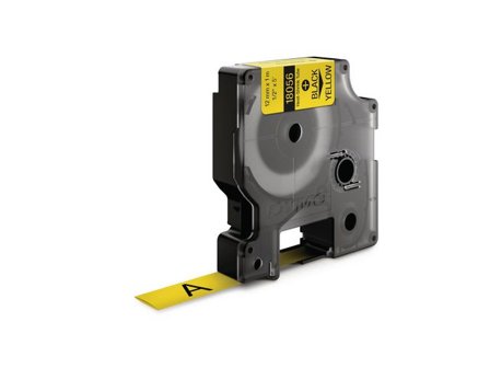 Dymo Tape Rhino krympslang 12mm svart på gul - Lyreco - Kontorsmaskiner - Märkmaskiner och tape - Tape - Dymo Rhino