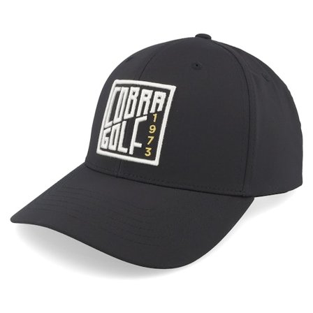 Cobra - Preto adjustable Boné - Rise Cap Black Adjustable @ Hatstore