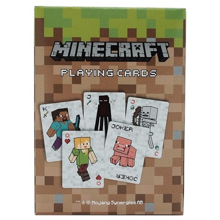 Minecraft - Spillekort - Børnebrætspil Kort Spillekort Legetøj