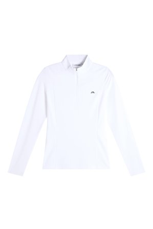 J.Lindeberg - Cindy Quarter Zip Mid Layer - Golf - White - Women - S