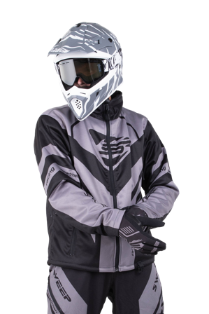 Sweep Racing Skoterjacka Division 2.0 Svart/Grå S