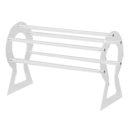 Hårbøjle Display Stand Akryl Hårklemme Opbevaringsstativ Hårbøjleholder Hårbøjle