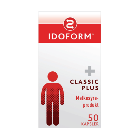 Idoform Classic Plus kapsler, 50 stk.