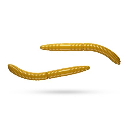 Libra Lures Fatty D'Worm Tournament 55 Krill (12-pack) - Coffee Milk