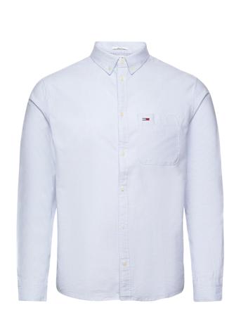 Tjm Reg Oxford Shirt Blue Tommy Jeans