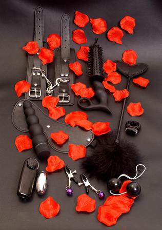 Amazing Pleasure Sex Toy Kit - Vuxen.dk - Dobbelt penetrering, sexstilling, fingervibrator, strapon, sexgynger, sexmøbler & tøj.