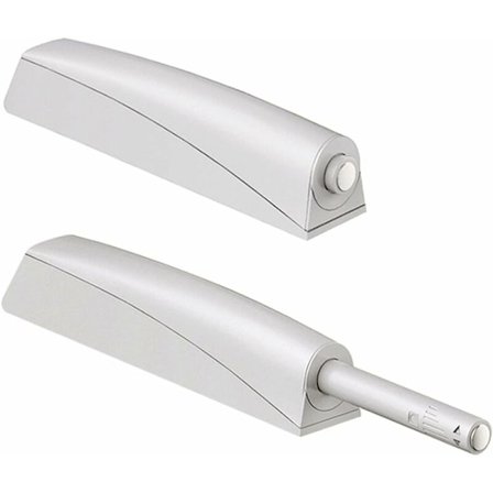 Push to Open -kaapin ovenvaimennin Jiayi 2 kpl Magneettinen Push Open -salpa Push-kaapin magneettinen suljin kaapin Push to Open -laatikon 