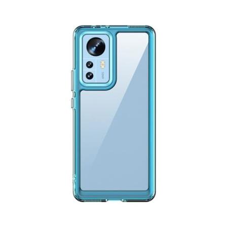 Xiaomi 12 Skal Hybrid Akryl Transparent/blå