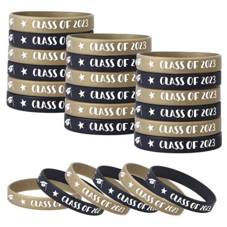 IC 50st Klass av 2023 Armband Silikon Graduation Armband Rubb