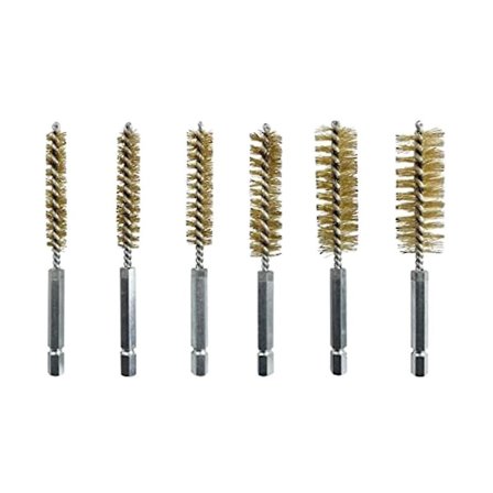 Rund stålbørste diameter rustfrit stålrørsbørster i forskellige størrelser med runde stålbørster F