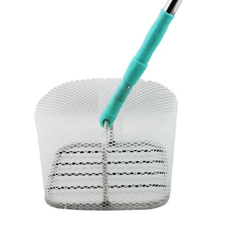 Infällbart nät för uppsamling av pingisbollar, roterande korg, utdragbart handtag