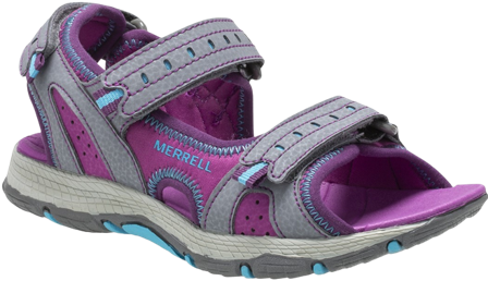 Merrell Kids Panther Sandal 2.0 (29-38) Grey