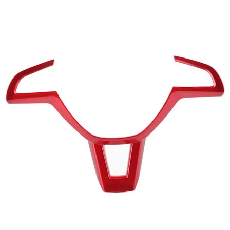 Ohjauspyörän paneelin suojuskehyksen koristelista sopii Skoda Octaviaan 2016‐2019Punainen